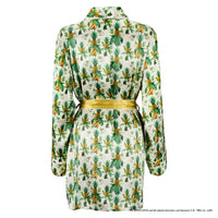 Classic Robe - White Lotus - Pineapple