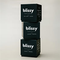 Blissy Candle - Woodsmoke & Leather