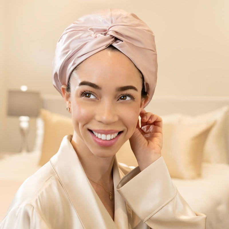 Pink Mulberry Silk Blissy Bonnet – Blissy