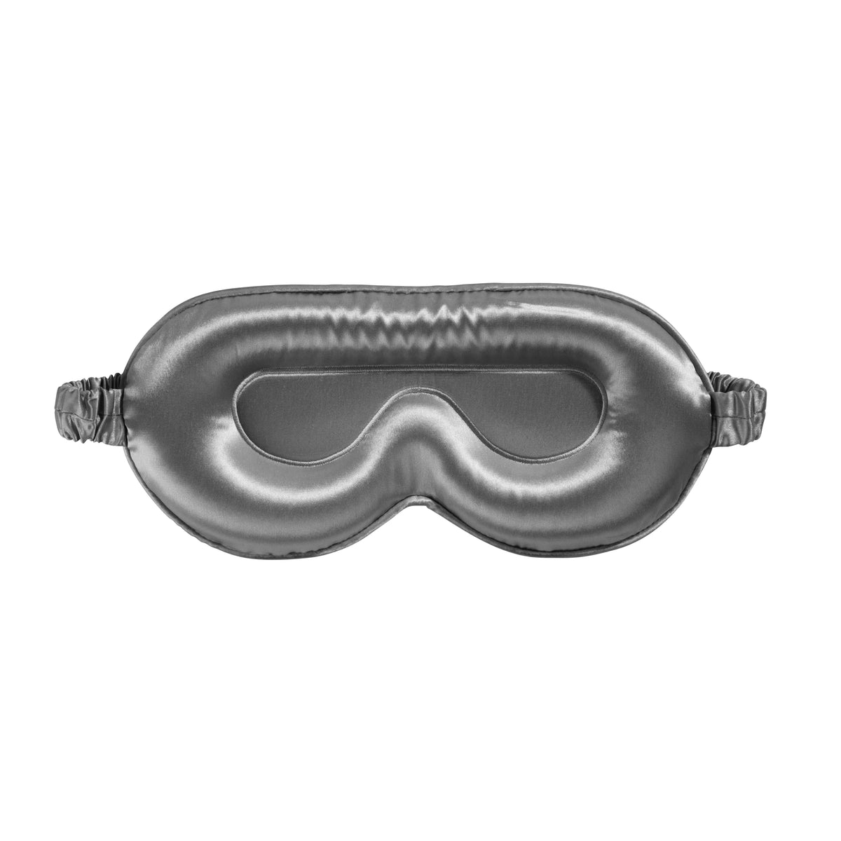Blissy Grey Silk Sleep Mask Detail –