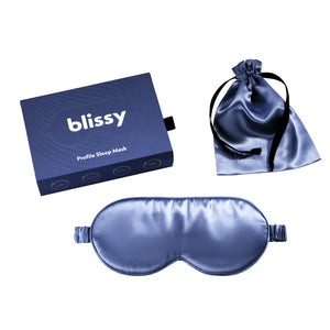 Sleep Mask - Blue - Profile