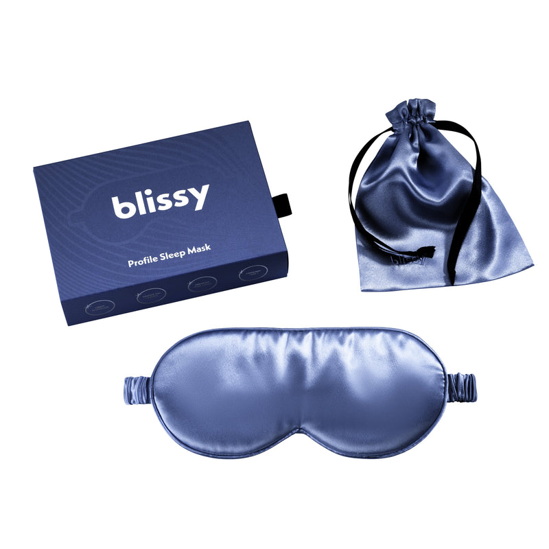 Sleep Mask - Blue - Profile