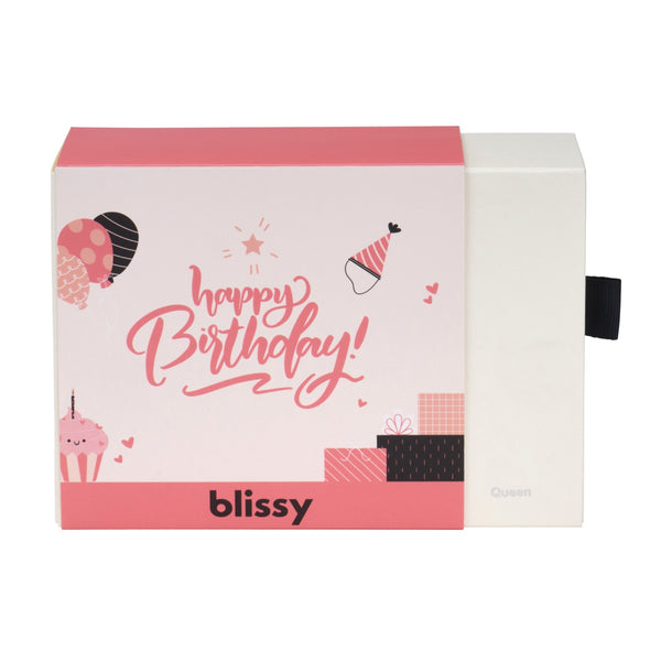 Blissy Happy Birthday Gift Sleeve Blissy – 22 Momme Mulberry Silk, 100% Silk