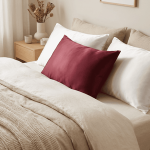 Pillowcase - Burgundy - Standard