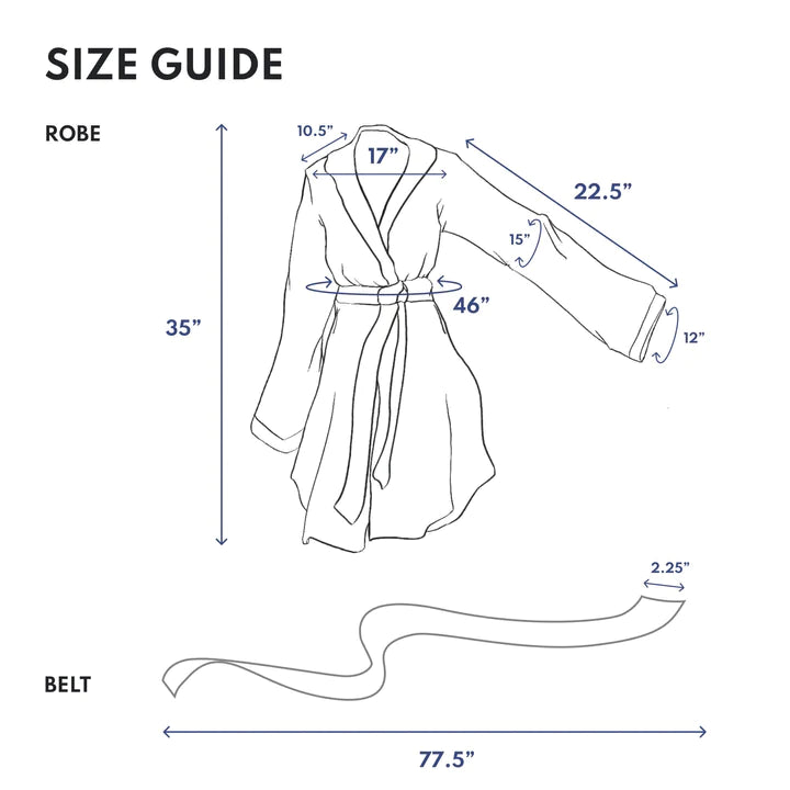 Black Classic Robe Close-Up – Blissy 22 Momme Silk