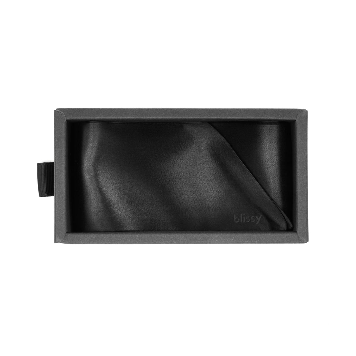 Black Mulberry Silk Blissy Hair Ribbon – Blissy