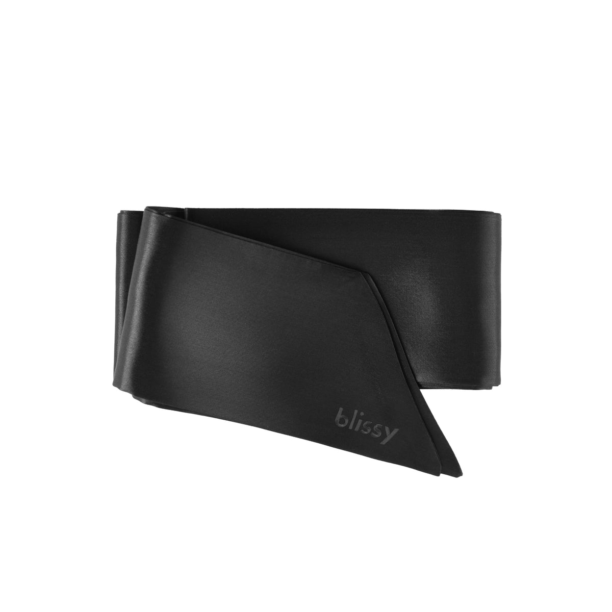 Blissy Black Blissy Hair Ribbon Lifestyle – Mulberry Silk