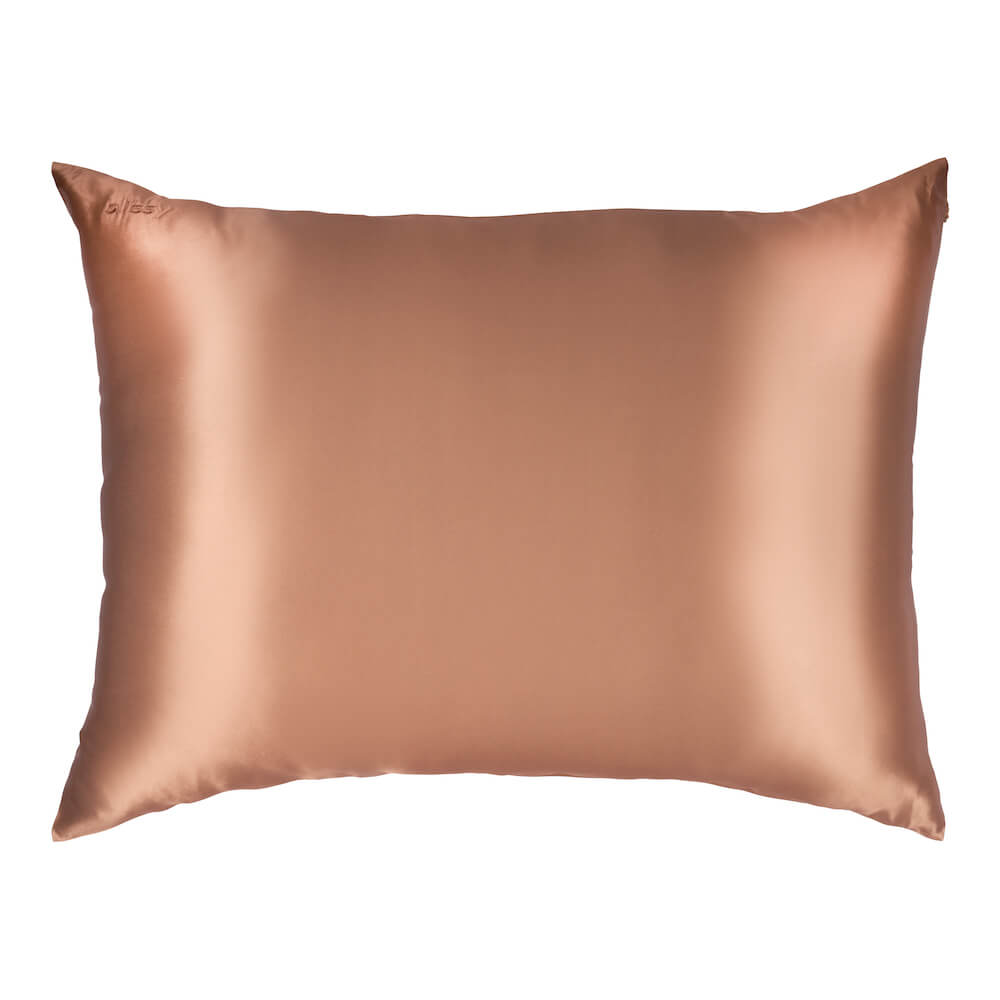 Standard Cinnamon Pillowcase – Blissy Premium Silk