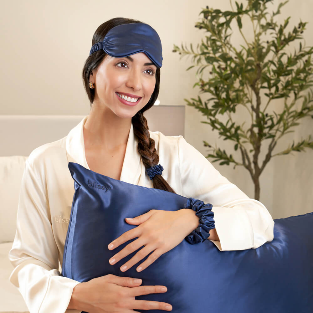 Standard Blue Blissy Dream Set – Blissy Premium Silk