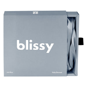 Blissy Halo Bonnet - Ash blue