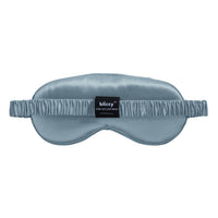 Sleep Mask - Ash Blue - Diamond Quilted