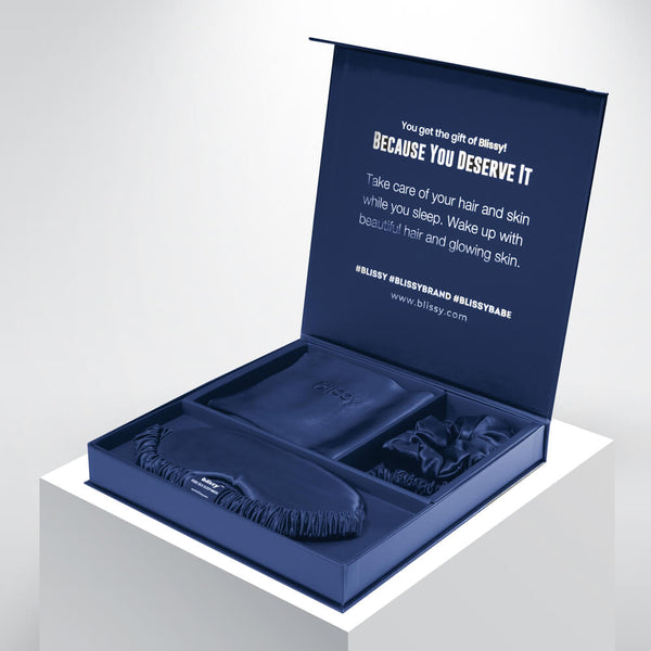 Blissy Mulberry Silk Blissy Dream Gift Set – 100% Mulberry Silk