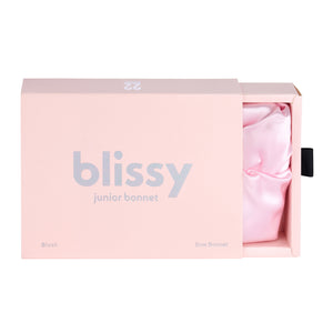Blissy Junior Bow Bonnet - Blush