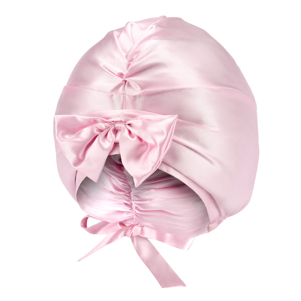 Blissy Junior Bow Bonnet - Blush
