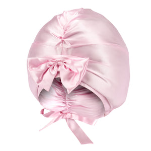 Blissy Junior Bow Bonnet - Blush