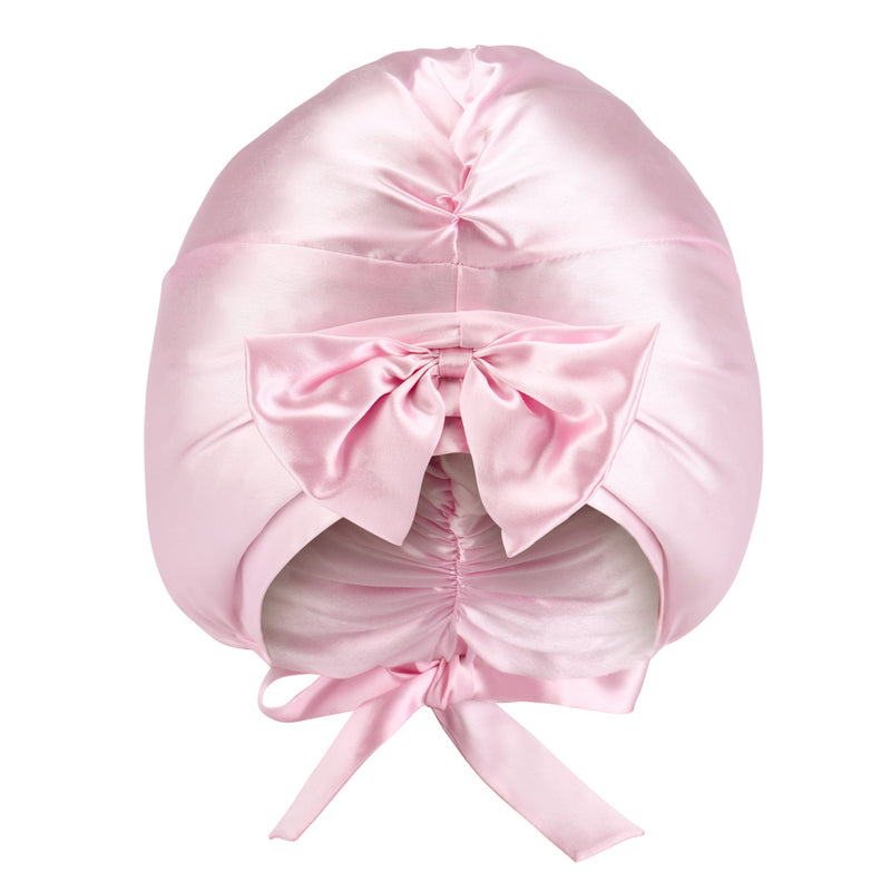 Blissy Junior Bow Bonnet - Blush