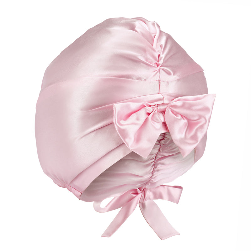 Blissy Junior Bow Bonnet - Blush