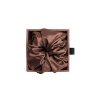 Blissy Oversized Scrunchie - Chocolate