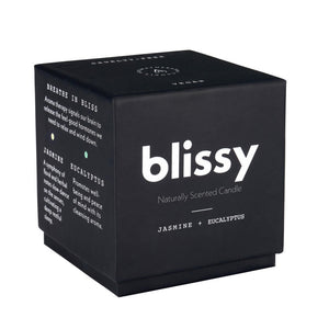 Blissy Candles - Jasmine & Eucalyptus