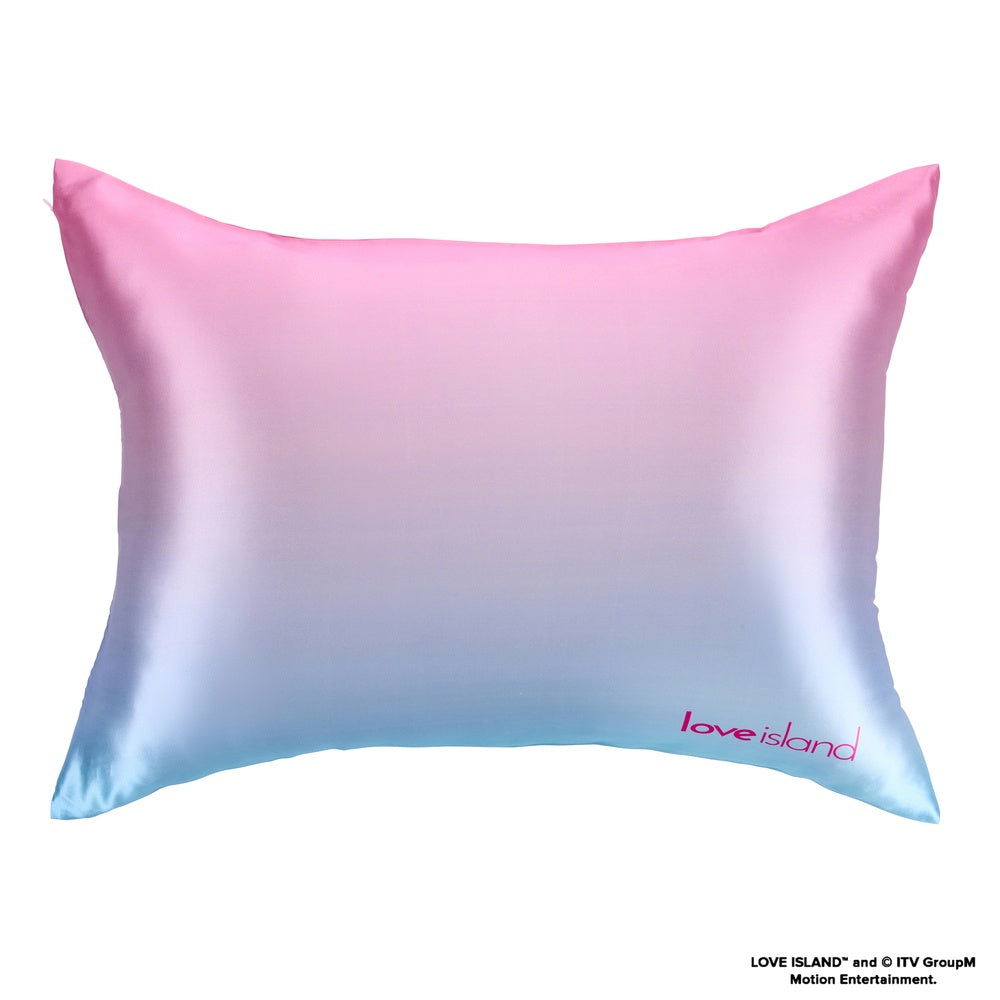 Blissy King Love Island™ Pillowcase Lifestyle – Mulberry Silk