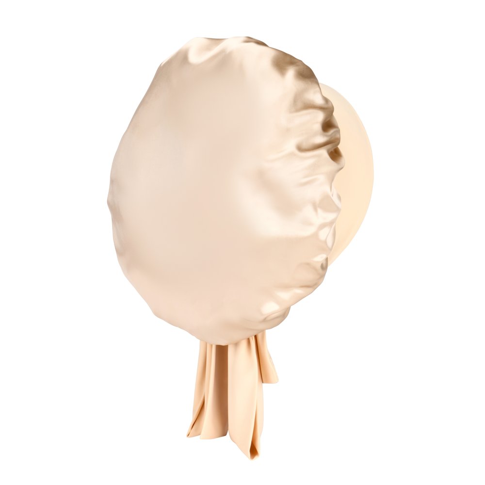 Blissy Mulberry Silk Blissy Silk Bow Bonnet – 100% Mulberry Silk