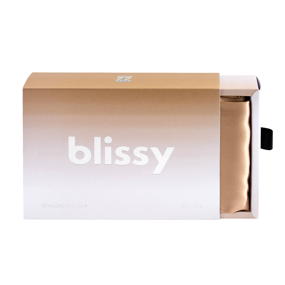 King Champagne Ombre Pillowcase – Blissy Premium Silk