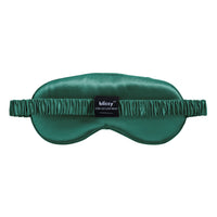 Sleep Mask - Emerald - Diamond Quilted