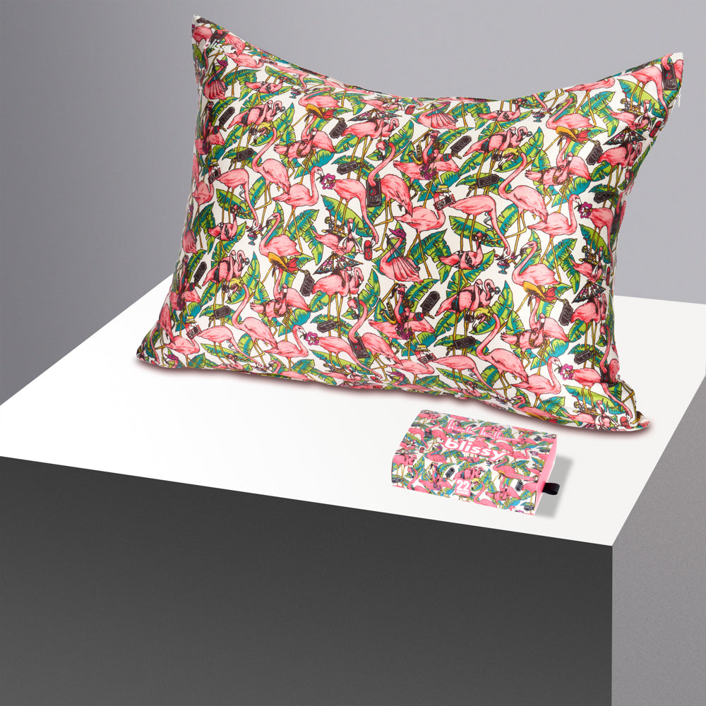 Pillowcase - Nicole Miller - Flamingo - Standard