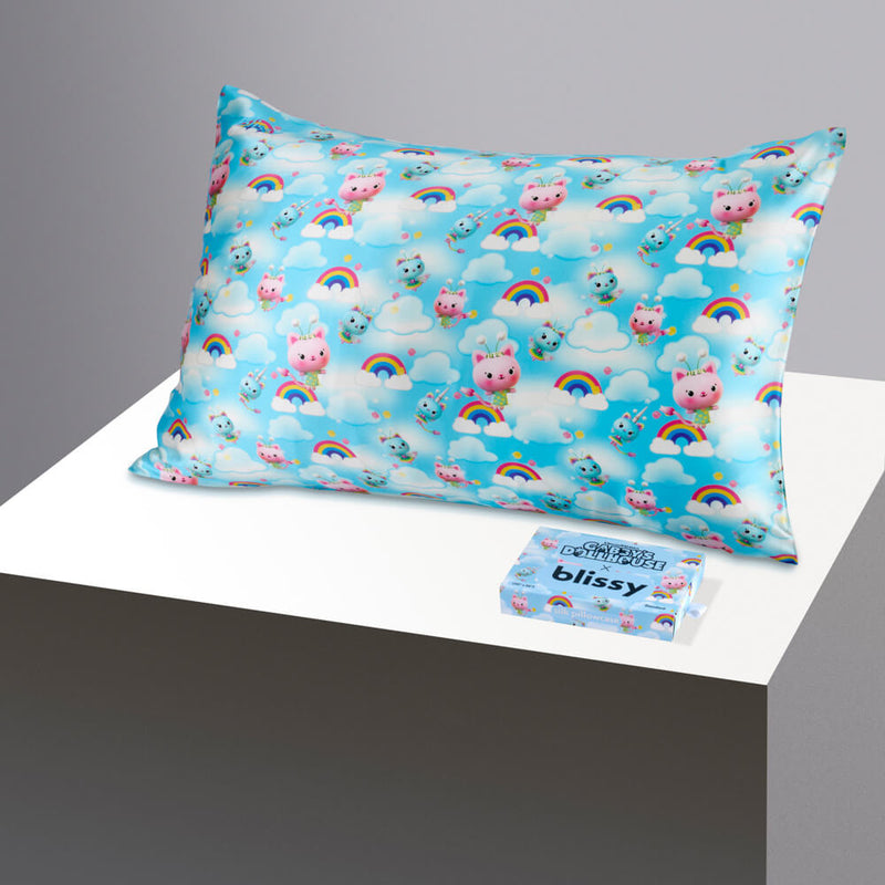 Pillowcase - Gabby's Dollhouse - Kitty Fairy - Queen - Blissy Queen Gabby'S Dollhouse Pillowcase – 22 Momme Mulberry Silk, 100% Silk