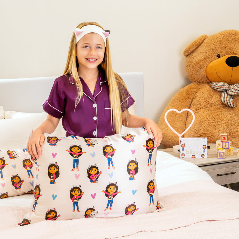 Pillowcase - Gabby's Pastel Hearts - Youth