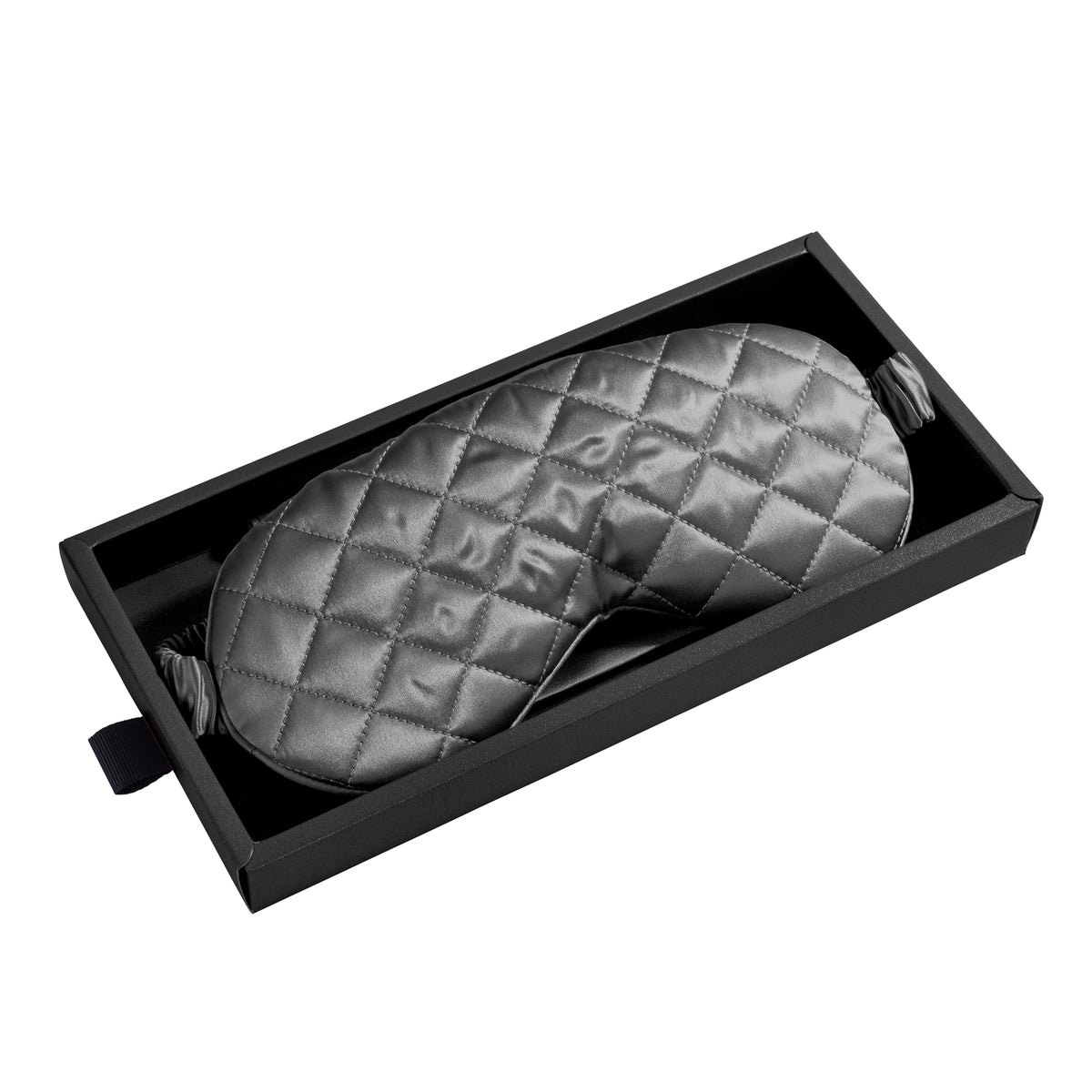 Blissy Grey Sleep Mask Lifestyle – Mulberry Silk