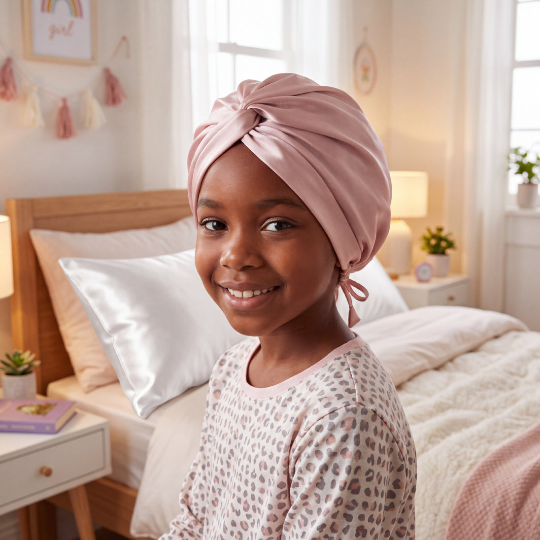 Blissy Junior Bonnet - Pink