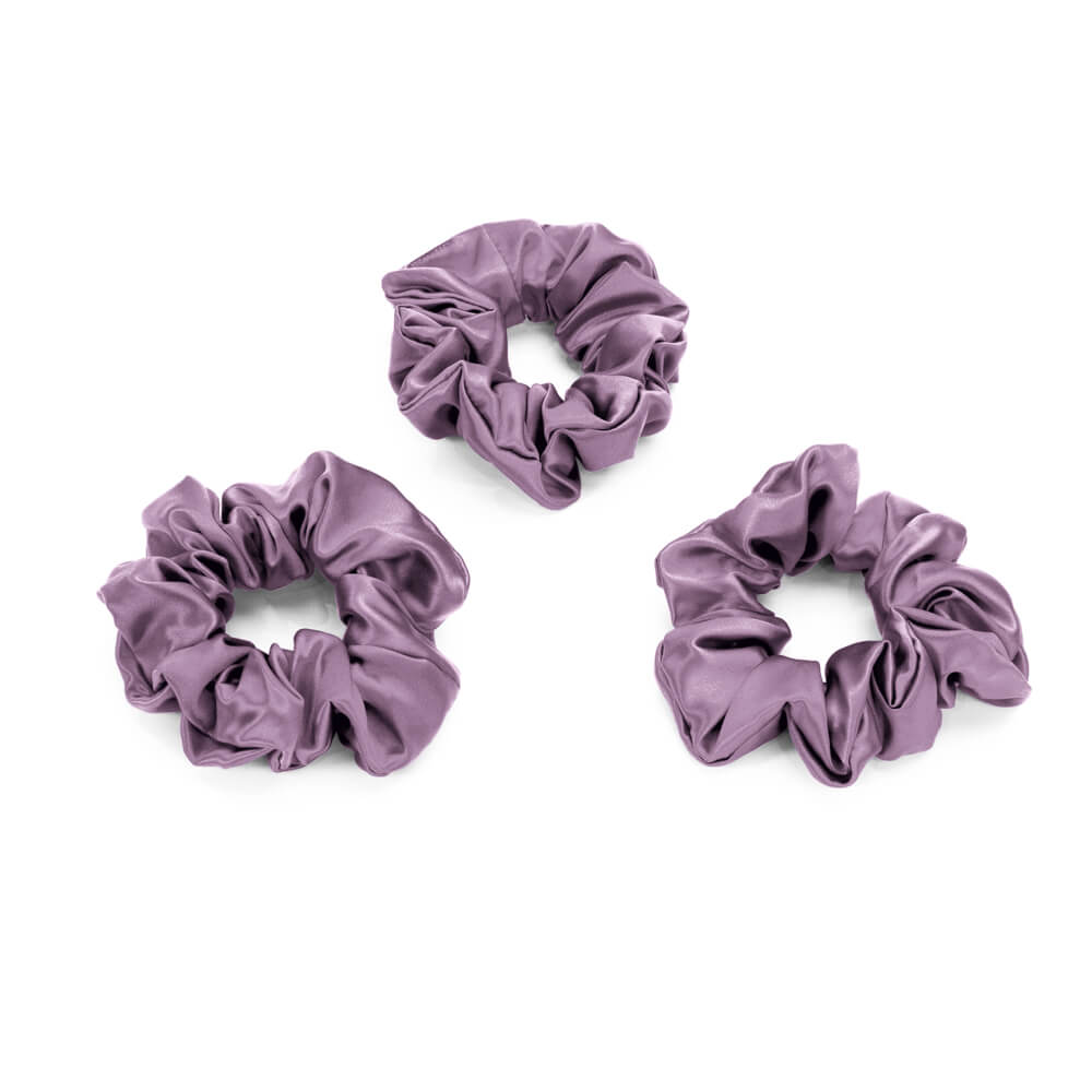 Blissy Lavender Silk Blissy Scrunchies Detail –