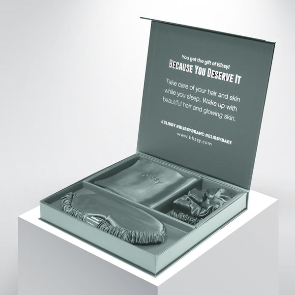 Blissy Standard Matcha Blissy Dream Set – 22 Momme Mulberry Silk, 100% Silk