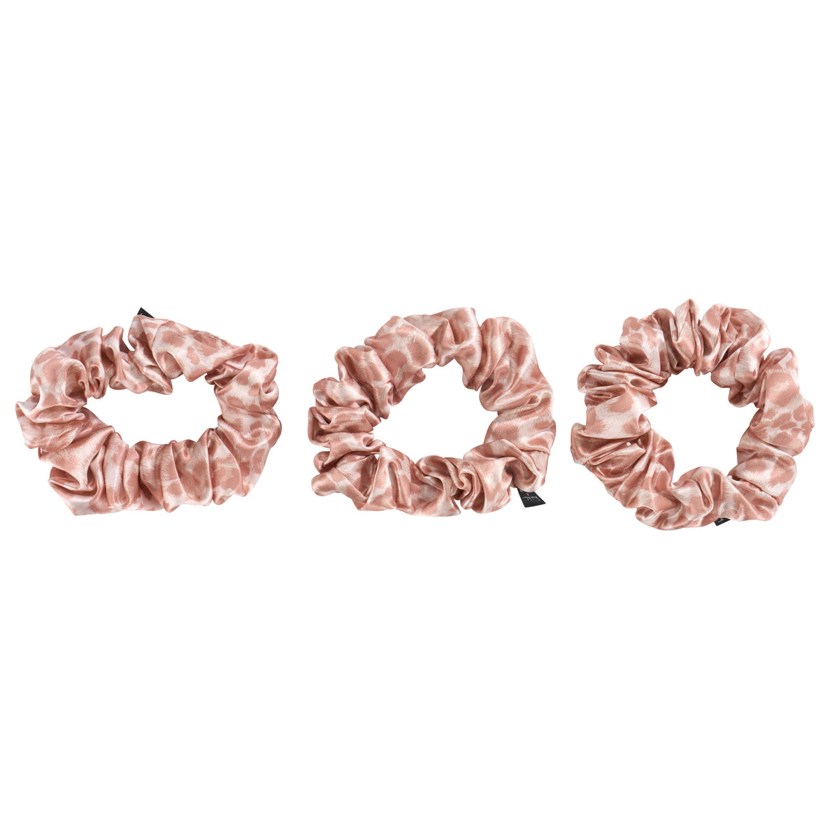 Blissy Mauve Cheetah Silk Blissy Scrunchies Detail –