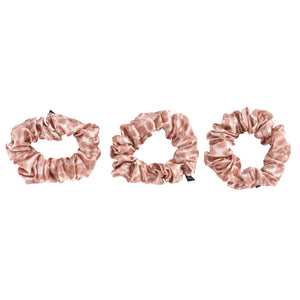 Blissy Scrunchies - Nicole Miller - Mauve Cheetah