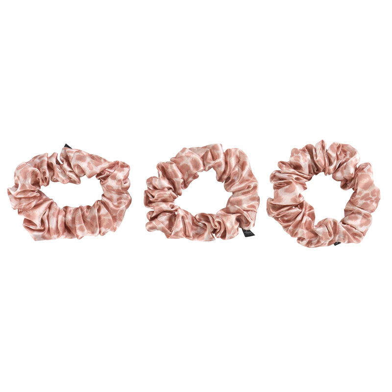 Blissy Scrunchies - Nicole Miller - Mauve Cheetah