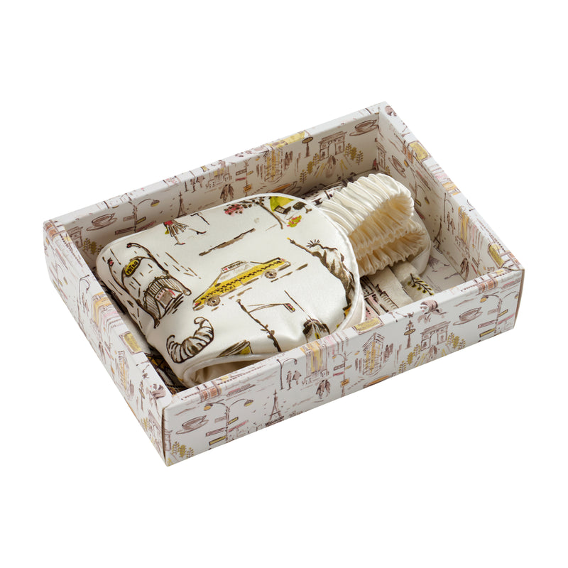 Sleep Mask - Nicole Miller - NY to Paris