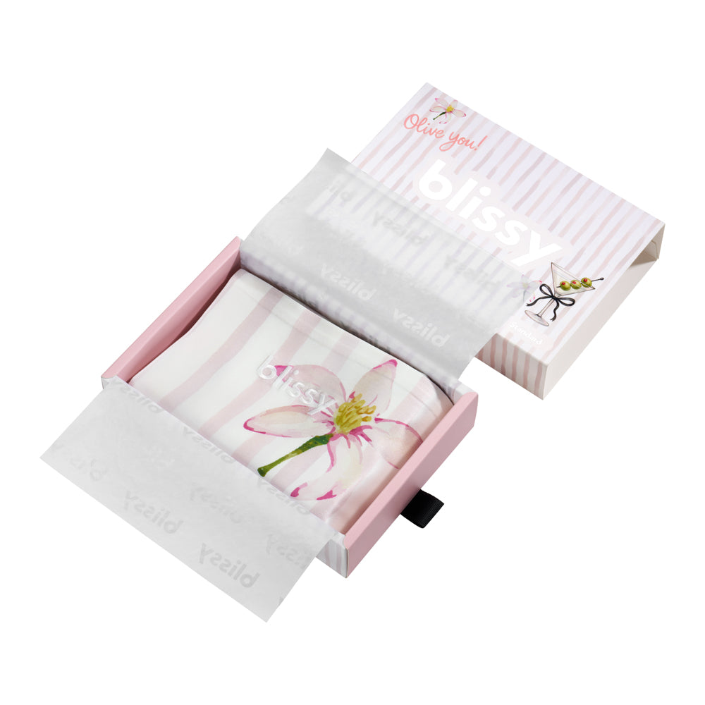 Standard Olive You Pillowcase – Blissy Premium Silk