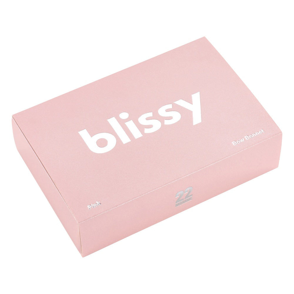 Blissy Pink Blissy Bow Bonnet Lifestyle – Mulberry Silk