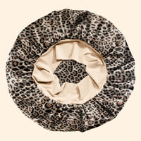 Blissy Halo Bonnet - Leopard