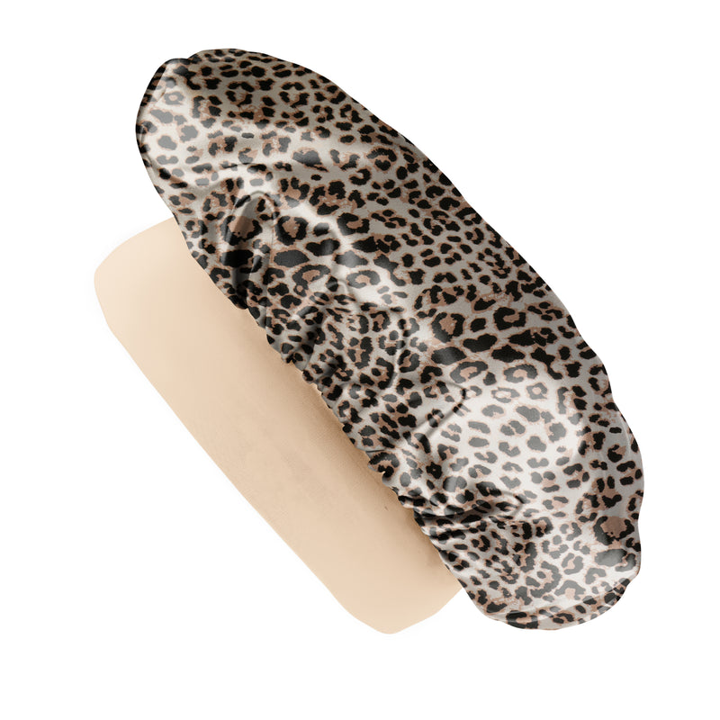 Blissy Halo Bonnet - Leopard