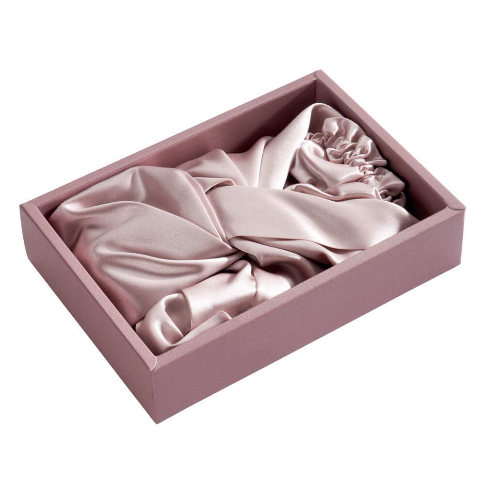 Blissy Mulberry Silk Blissy Bonnet – Pink Large
