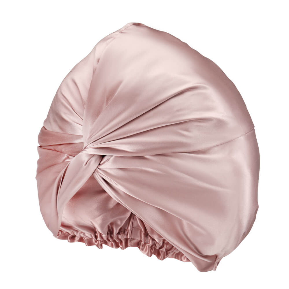 100% Pure Mulberry Silk Blissy Silk Large Bonnet Close-Up – Blissy 22 Momme Silk