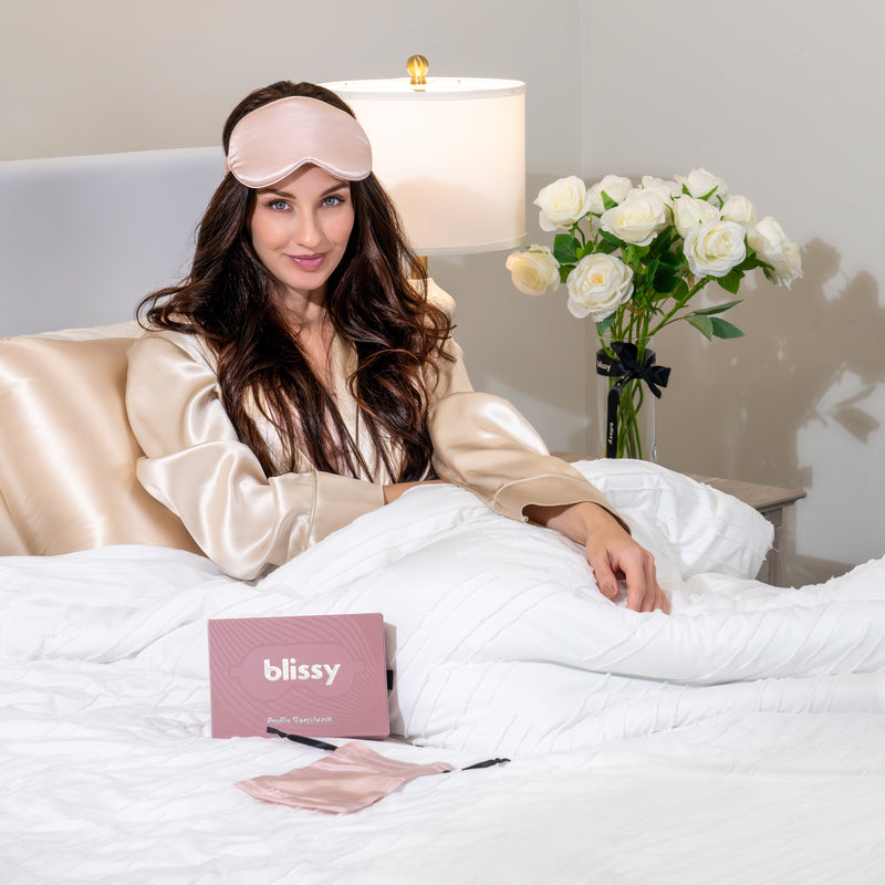 Sleep Mask - Pink - Profile