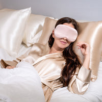 Sleep Mask - Pink - Profile