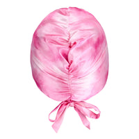 Blissy Junior Bow Bonnet - Pink Tie Dye