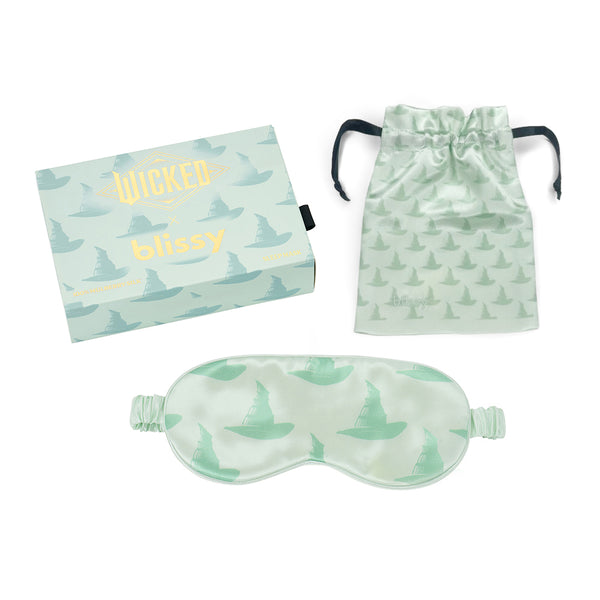 Blissy Wicked Sleep Mask – 22 Momme Mulberry Silk, 100% Silk