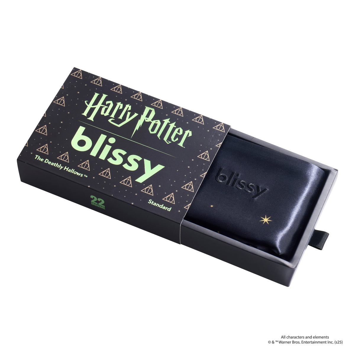 Blissy King Harry Potter Pillowcase Lifestyle – Mulberry Silk