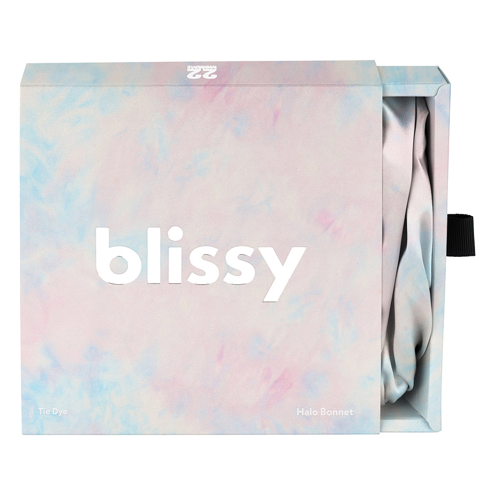 Tie Dye Blissy Halo Bonnet – Blissy Premium Silk